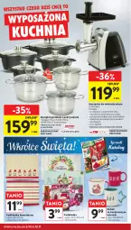 Gazetka promocyjna Intermarche - Gazetka Intermarche - Gazetka - ważna od 12.11 do 12.11.2025 - strona 40 - produkty: Maszynka do mielenia, Stek, Podkładka, Szynka, Maszynka, Kubek, Podkład
