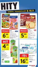 Gazetka promocyjna Intermarche - Gazetka Intermarche - Gazetka - ważna od 12.11 do 12.11.2025 - strona 43 - produkty: Lubella, Corn flakes, Sok, Ser, Por, Mus, Papier, Królewski, Bell, Papier toaletowy, Dr. Oetker, Mola, Tymbark, Babka, Bella, Gres, Jabłka