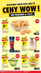 Gazetka promocyjna Intermarche - Gazetka Intermarche - Gazetka - ważna od 12.11 do 12.11.2025 - strona 8 - produkty: Serek wiejski, Krakus, Ser, Tarta, Serek, Kabanos, Słynne, Bułka tarta, Bułka
