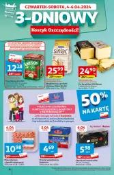 Gazetka promocyjna Auchan - Gazetka Przygotuj ogród na wiosnę! Hipermarket Auchan - Gazetka - ważna od 10.04 do 10.04.2024 - strona 4 - produkty: Piwa, Piwo, Mięso mielone, Ser, Gra, Namysłów, Kasztelan, Ser Kasztelan, Sinlac, Chusteczki, Podravka, Mięso