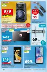 Gazetka promocyjna Auchan - Gazetka Przygotuj ogród na wiosnę! Hipermarket Auchan - Gazetka - ważna od 10.04 do 10.04.2024 - strona 50 - produkty: Pendrive, Głośnik, Power audio, Sony, Bateria, Samsung, Telewizor, Gala, PLATINET, Smartfon