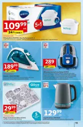 Gazetka promocyjna Auchan - Gazetka Przygotuj ogród na wiosnę! Hipermarket Auchan - Gazetka - ważna od 10.04 do 10.04.2024 - strona 51 - produkty: Piec, Brita Maxtra, Teleskop, Odkurzacz, Top, Por, Pur, Brit, Czajnik, Szczotka, Kosz, Tefal, Grzałka, Zelmer, Amica, Brita, Woda, Wagi, Waga, Fa