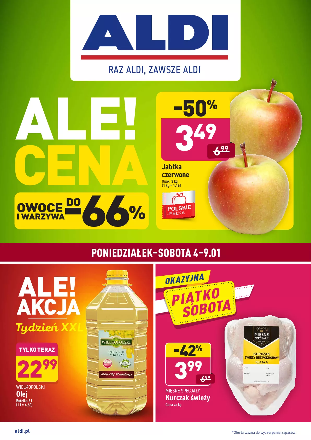 Gazetka promocyjna Aldi - Ale cena - ważna 04.01 do 09.01.2021 - strona 1