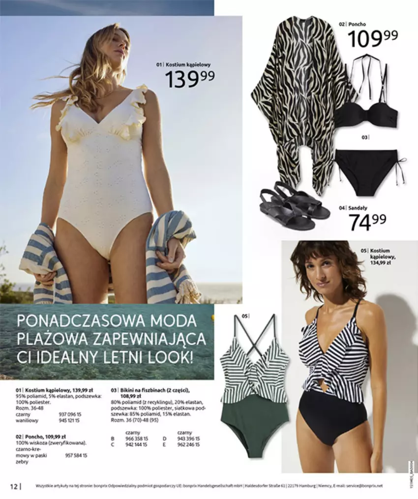 Gazetka promocyjna Bonprix - CYTRUSOWE KOLORY - ważna 27.05 do 07.07.2025 - strona 14 - produkty: Bikini, Fa, Moda, Por