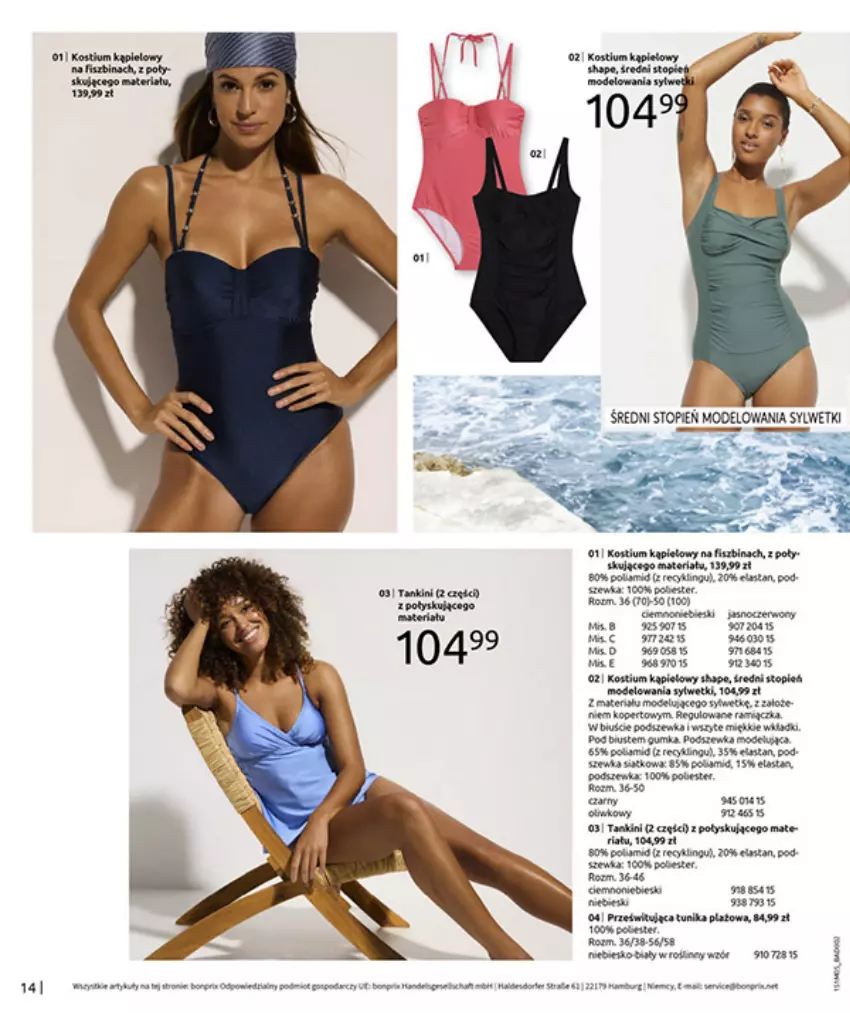 Gazetka promocyjna Bonprix - CYTRUSOWE KOLORY - ważna 27.05 do 07.07.2025 - strona 16 - produkty: Fa, Kostium, Por, Top, Tunika