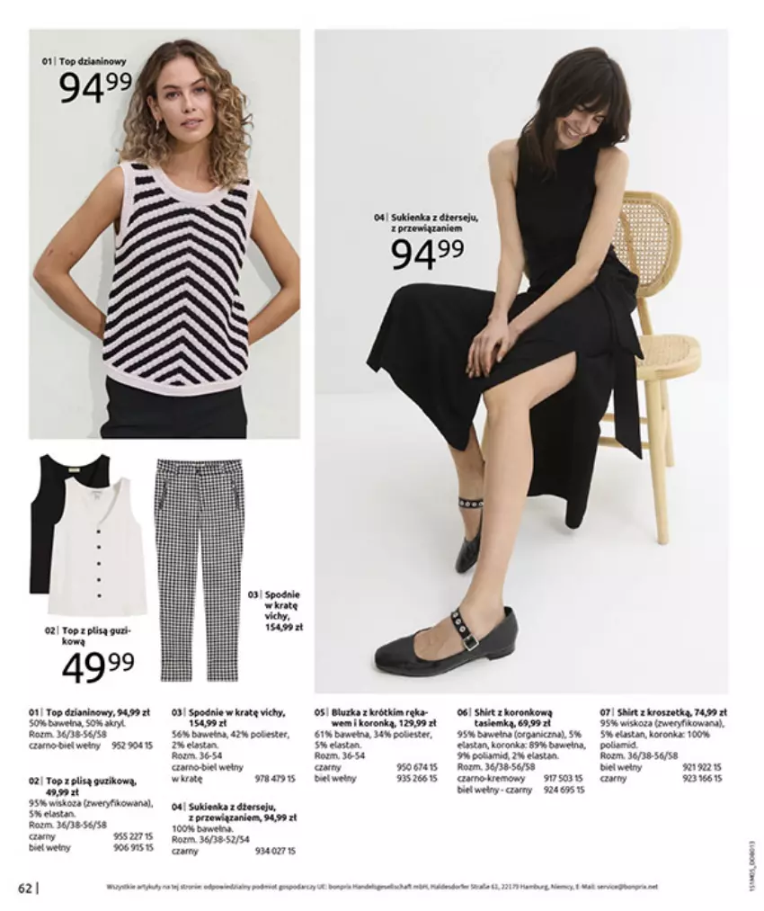 Gazetka promocyjna Bonprix - CYTRUSOWE KOLORY - ważna 27.05 do 07.07.2025 - strona 64 - produkty: Ba!, Brit, Fa, Koc, Kret, Top, Vichy
