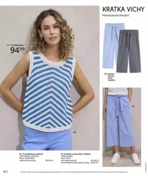 Gazetka promocyjna Bonprix - CYTRUSOWE KOLORY - Gazetka - ważna od 07.07 do 07.07.2025 - strona 84 - produkty: Top, Wełna, Vichy, Spodnie