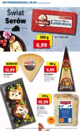 Gazetka promocyjna Lidl - KATALOG ŚWIAT SERÓW - Gazetka - ważna od 24.09 do 24.09.2021 - strona 2 - produkty: Ser, Por, Limburger, Burger