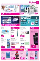 Gazetka promocyjna Hebe - Gazetka - Gazetka - ważna od 26.01 do 26.01.2022 - strona 11 - produkty: Frozen, Pur, Płyn do płukania jamy ustnej, Listerine, Szczoteczka do zębów, Sati, Pasta do zębów, Końcówki do szczoteczk, Szczoteczka rotacyjna, Nić dentystyczna, Seysso, Płyn do płukania, Parodontax, Colgate, Blend-a-Med, Szczoteczka, LG