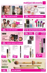 Gazetka promocyjna Hebe - Gazetka - Gazetka - ważna od 26.01 do 26.01.2022 - strona 5 - produkty: Makijaż, Top, Eveline, Produkty do makijażu, Bell, Maybelline, Kredka do brwi, Tusz, Lion, L’Oréal, Kredka, Paleta, Gosh, Bell HypoAllergenic, Lakier