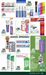 Gazetka promocyjna Super Pharm - Gazetka - Gazetka - ważna od 13.10 do 13.10.2024 - strona 15 - produkty: Listerine, Elgydium, Curaprox, Perła, Lacalut, Elmex, Colgate, LG