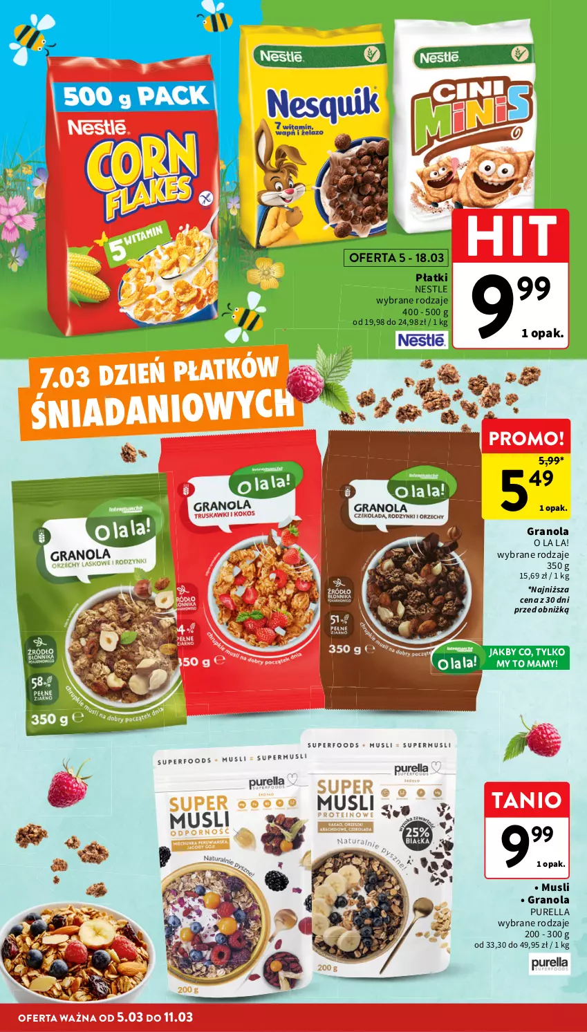 Gazetka promocyjna Intermarche - Gazetka Intermarche - ważna 05.03 do 11.03.2026 - strona 26 - produkty: Danio, Gra, Granola, Mus, Pur