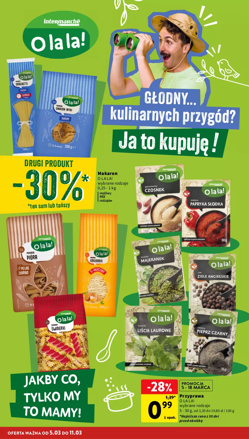 Gazetka promocyjna Intermarche - Gazetka Intermarche - ważna 05.03 do 11.03.2026 - strona 30 - produkty: Makaron