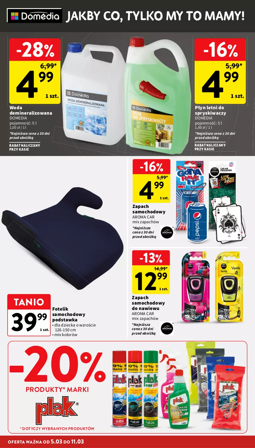 Gazetka promocyjna Intermarche - Gazetka Intermarche - ważna 05.03 do 11.03.2026 - strona 38 - produkty: Fotel, Fotelik, Fotelik samochodowy, Woda