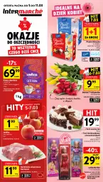 Gazetka promocyjna Intermarche - Gazetka Intermarche - Gazetka - ważna od 11.03 do 11.03.2026 - strona 1 - produkty: Kawa ziarnista, Tulipan, Karkówka wieprzowa, Kawa, Barbie, Mleczko, Ptasie mleczko, Bukiet, Lavazza, E. Wedel, Lalka