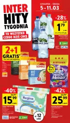 Gazetka promocyjna Intermarche - Gazetka Intermarche - Gazetka - ważna od 11.03 do 11.03.2026 - strona 6 - produkty: Ryż, Rum, Gin, Gra, Papier, Proszek do prania, Papier toaletowy, LANA, Sonko, Woda