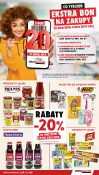 Gazetka promocyjna Intermarche - Gazetka Intermarche - Gazetka - ważna od 11.03 do 11.03.2026 - strona 7 - produkty: Piwa, Sok, Papier, Pojemnik, Napoje, Tran