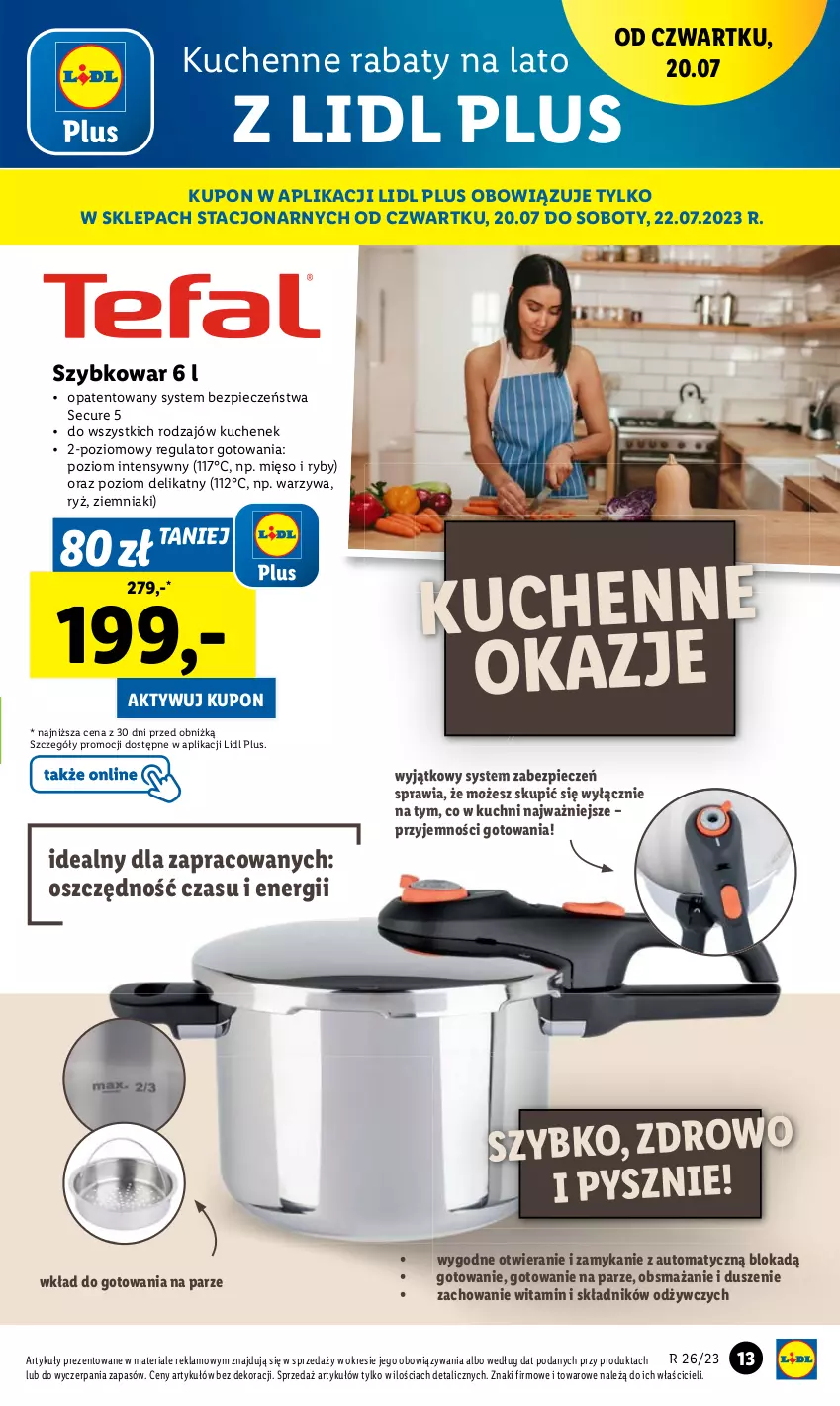 Gazetka promocyjna Lidl - GAZETKA - ważna 17.07 do 22.07.2023 - strona 15 - produkty: Mięso, Piec, Ryż, Szybkowar, Warzywa, Ziemniaki