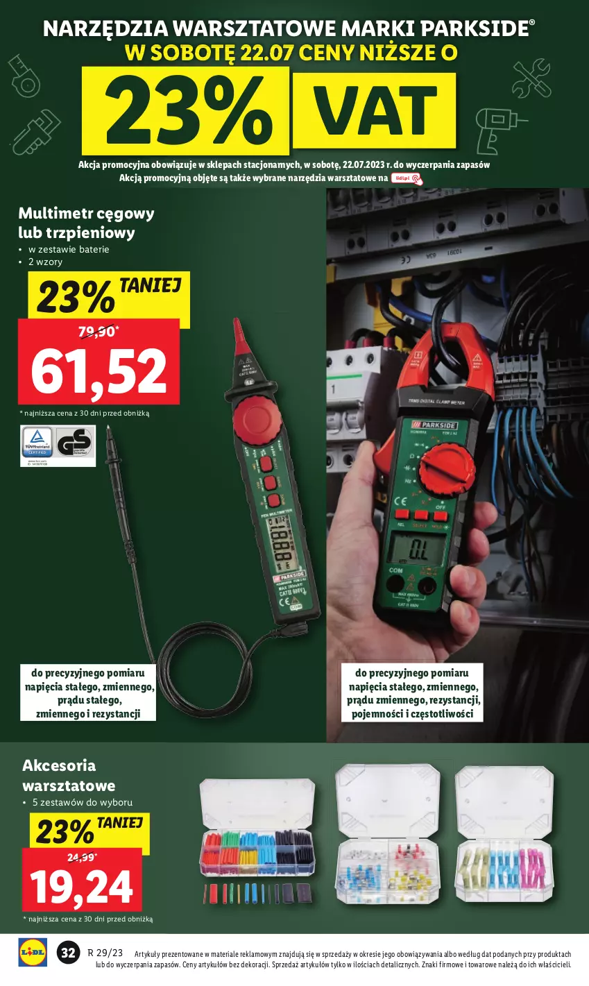 Gazetka promocyjna Lidl - GAZETKA - ważna 17.07 do 22.07.2023 - strona 42 - produkty: Parkside