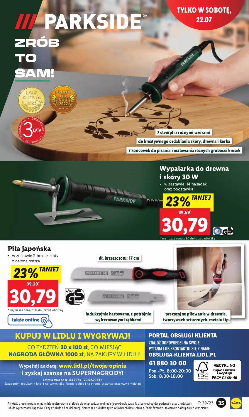 Gazetka promocyjna Lidl - GAZETKA - ważna 17.07 do 22.07.2023 - strona 45 - produkty: Gry, Mola, Orka