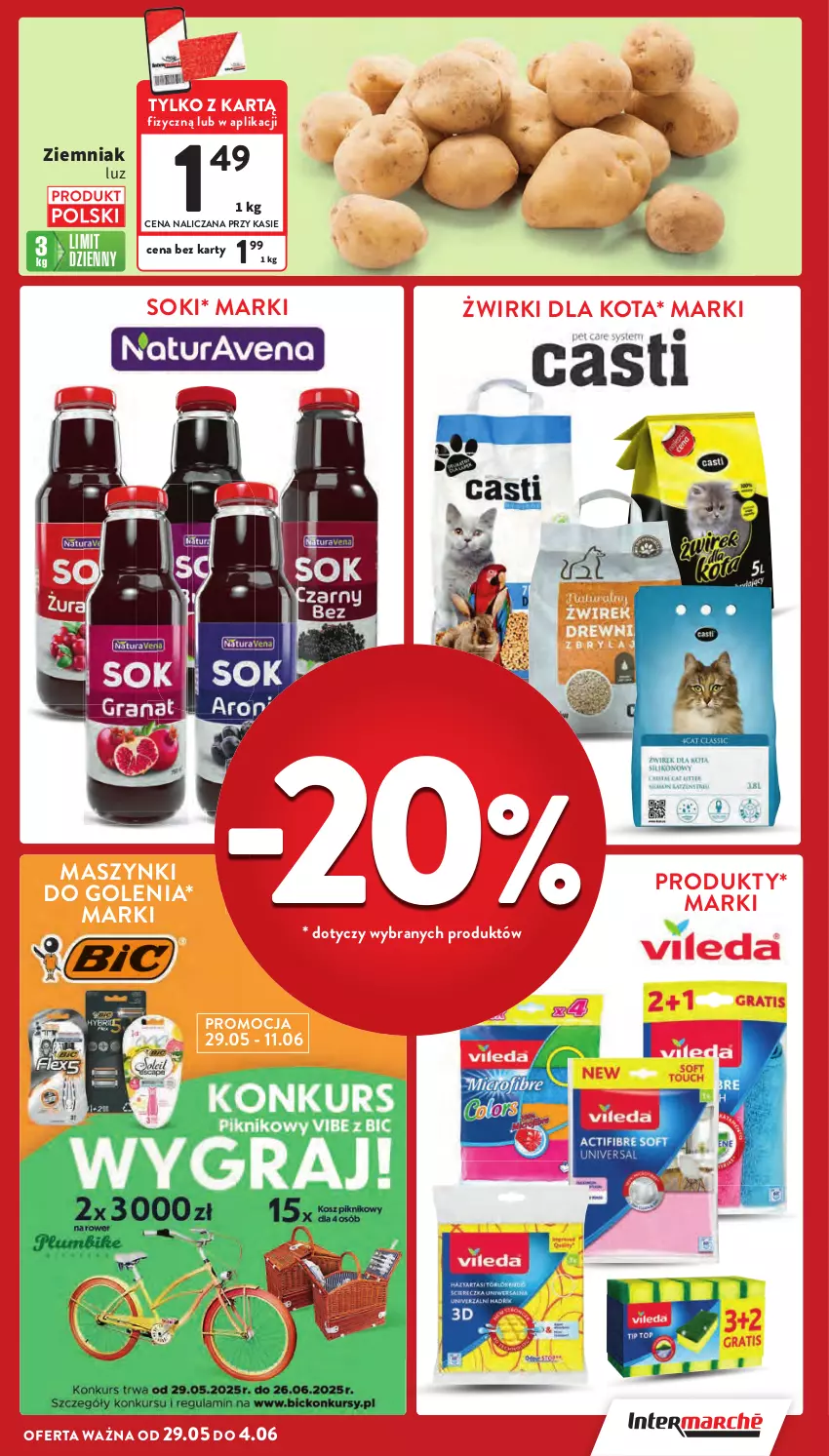 Gazetka promocyjna Intermarche - Gazetka Intermarche - ważna 29.05 do 04.06.2025 - strona 11 - produkty: Sok