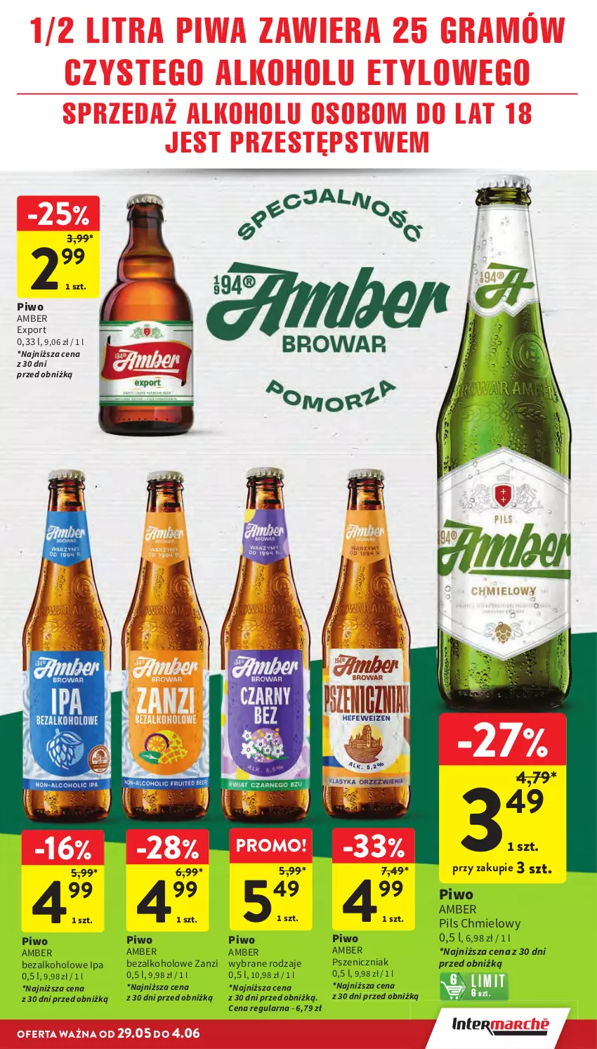 Gazetka promocyjna Intermarche - Gazetka Intermarche - ważna 29.05 do 04.06.2025 - strona 23 - produkty: Gra, Piwa, Piwo, Por