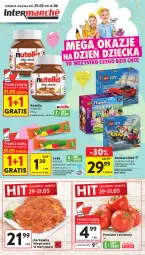 Gazetka promocyjna Intermarche - Gazetka Intermarche - Gazetka - ważna od 04.06 do 04.06.2025 - strona 1 - produkty: Nutella, Gra, Kaktus, Karkówka wieprzowa, Lody, LEGO, Ferrero