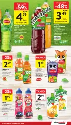 Gazetka promocyjna Intermarche - Gazetka Intermarche - Gazetka - ważna od 04.06 do 04.06.2025 - strona 27 - produkty: Sok, Mus, Ice tea, Fortuna, Lipton, Tymbark, Kubuś, Napój niegazowany, Woda, Napój, Hortex