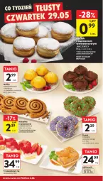 Gazetka promocyjna Intermarche - Gazetka Intermarche - Gazetka - ważna od 04.06 do 04.06.2025 - strona 34 - produkty: Pączek, Mus, Donut
