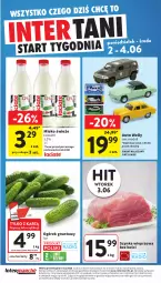 Gazetka promocyjna Intermarche - Gazetka Intermarche - Gazetka - ważna od 04.06 do 04.06.2025 - strona 44 - produkty: Szynka wieprzowa, Ogórek, Szynka, Grunt, Mleko