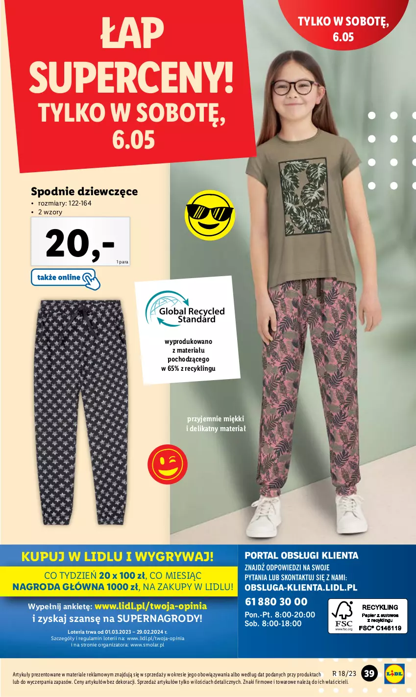 Gazetka promocyjna Lidl - GAZETKA - ważna 02.05 do 06.05.2023 - strona 51 - produkty: Gry, Mola, Spodnie