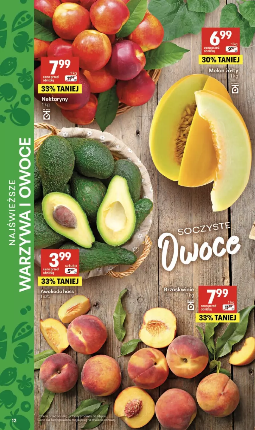 Gazetka promocyjna Delikatesy Centrum - Franczyza DC28 Czwartek - ważna 09.07 do 15.07.2026 - strona 12 - produkty: Owoce