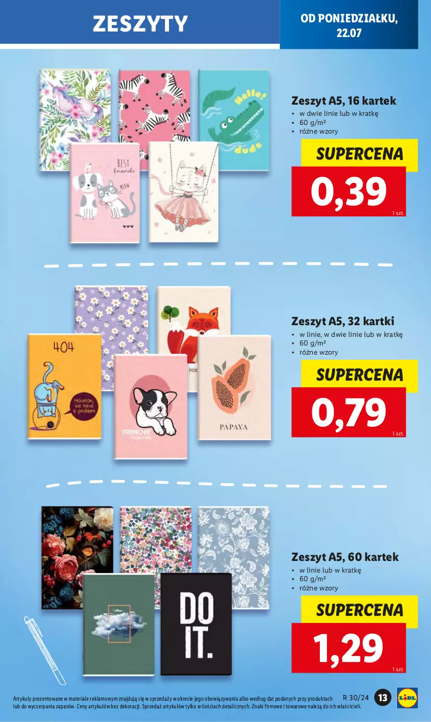 Gazetka promocyjna Lidl - KATALOG GOTOWI DO SZKOŁY - ważna 22.07 do 31.08.2024 - strona 15