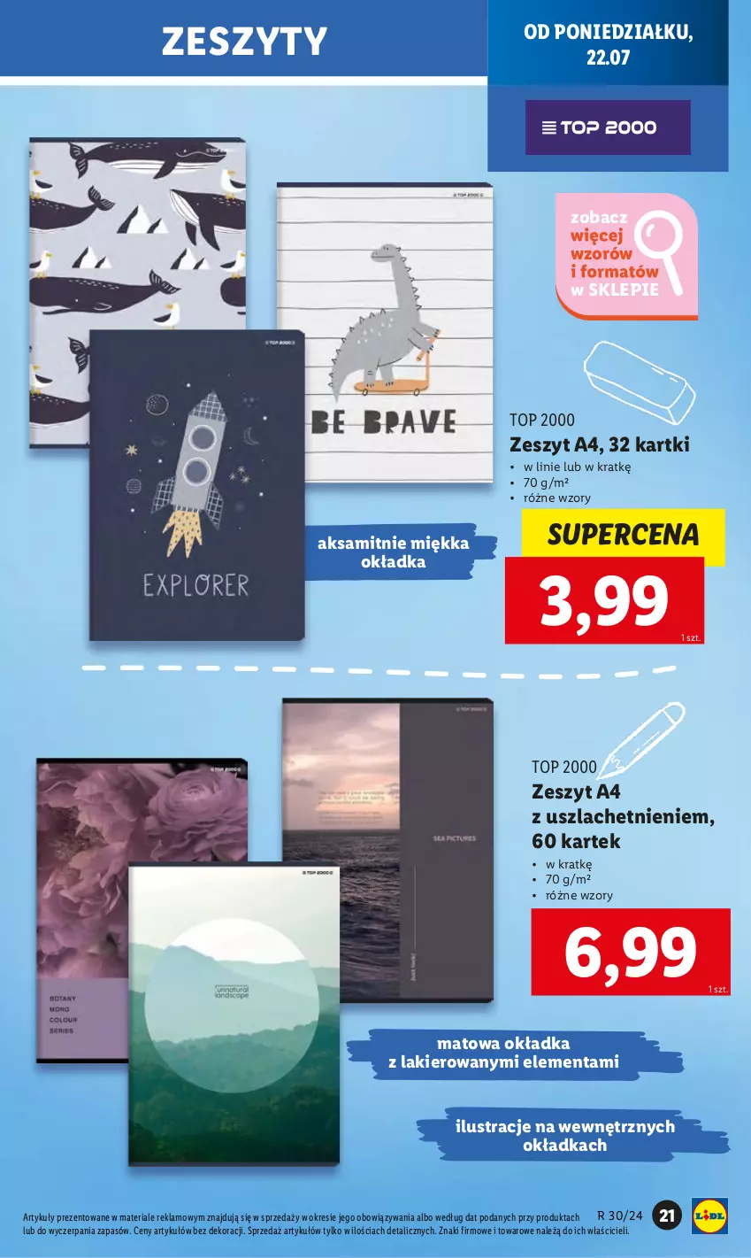 Gazetka promocyjna Lidl - KATALOG GOTOWI DO SZKOŁY - ważna 22.07 do 31.08.2024 - strona 23 - produkty: Aksam, Lakier, Top