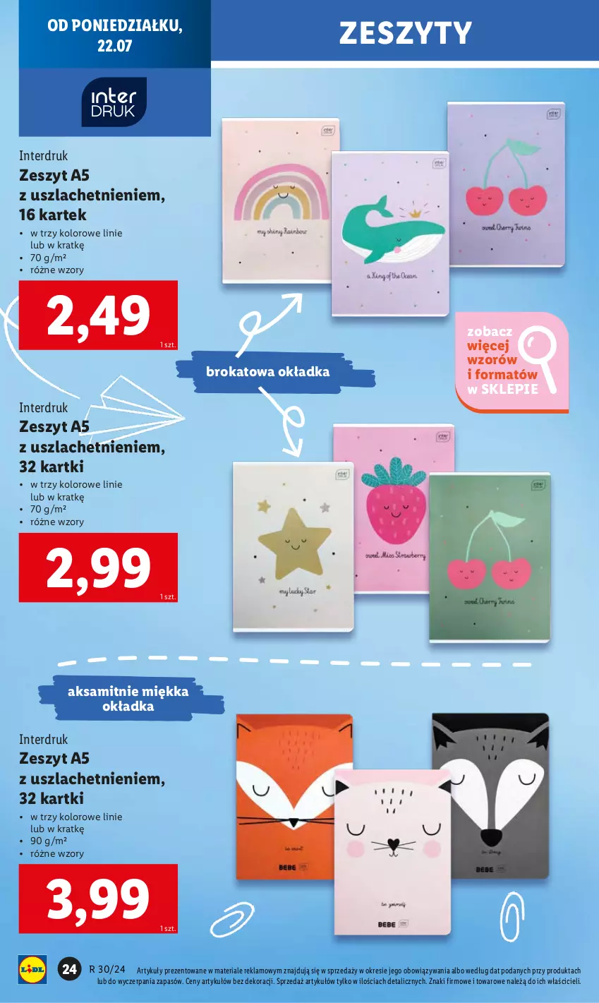 Gazetka promocyjna Lidl - KATALOG GOTOWI DO SZKOŁY - ważna 22.07 do 31.08.2024 - strona 26 - produkty: Aksam