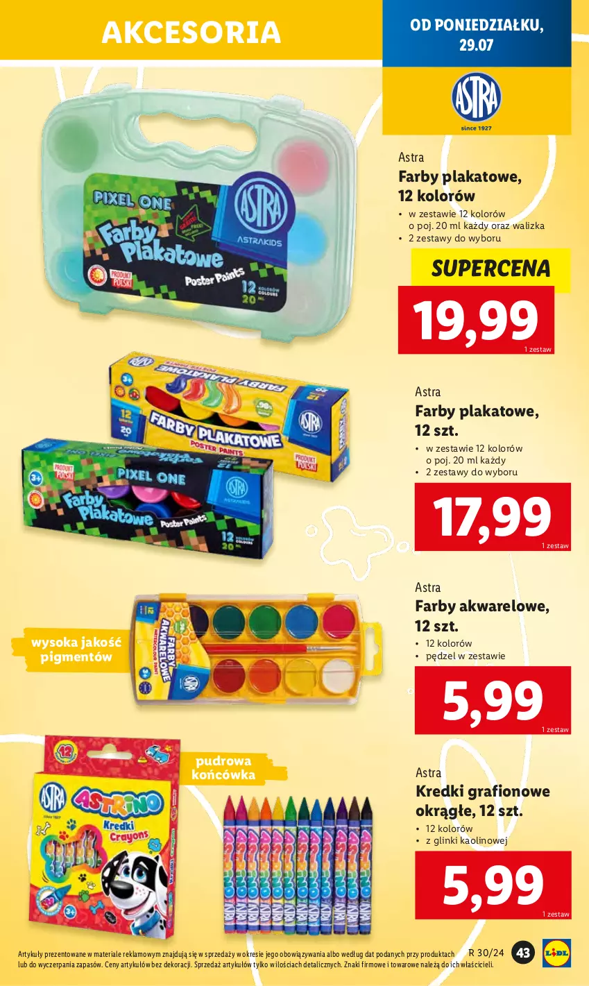 Gazetka promocyjna Lidl - KATALOG GOTOWI DO SZKOŁY - ważna 22.07 do 31.08.2024 - strona 45 - produkty: Fa, Gra, Sok, Walizka