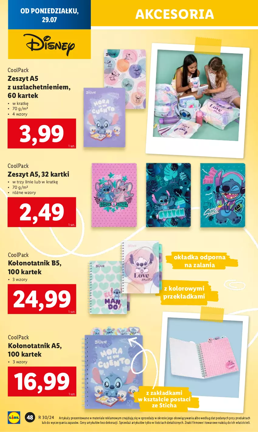 Gazetka promocyjna Lidl - KATALOG GOTOWI DO SZKOŁY - ważna 22.07 do 31.08.2024 - strona 50 - produkty: Por