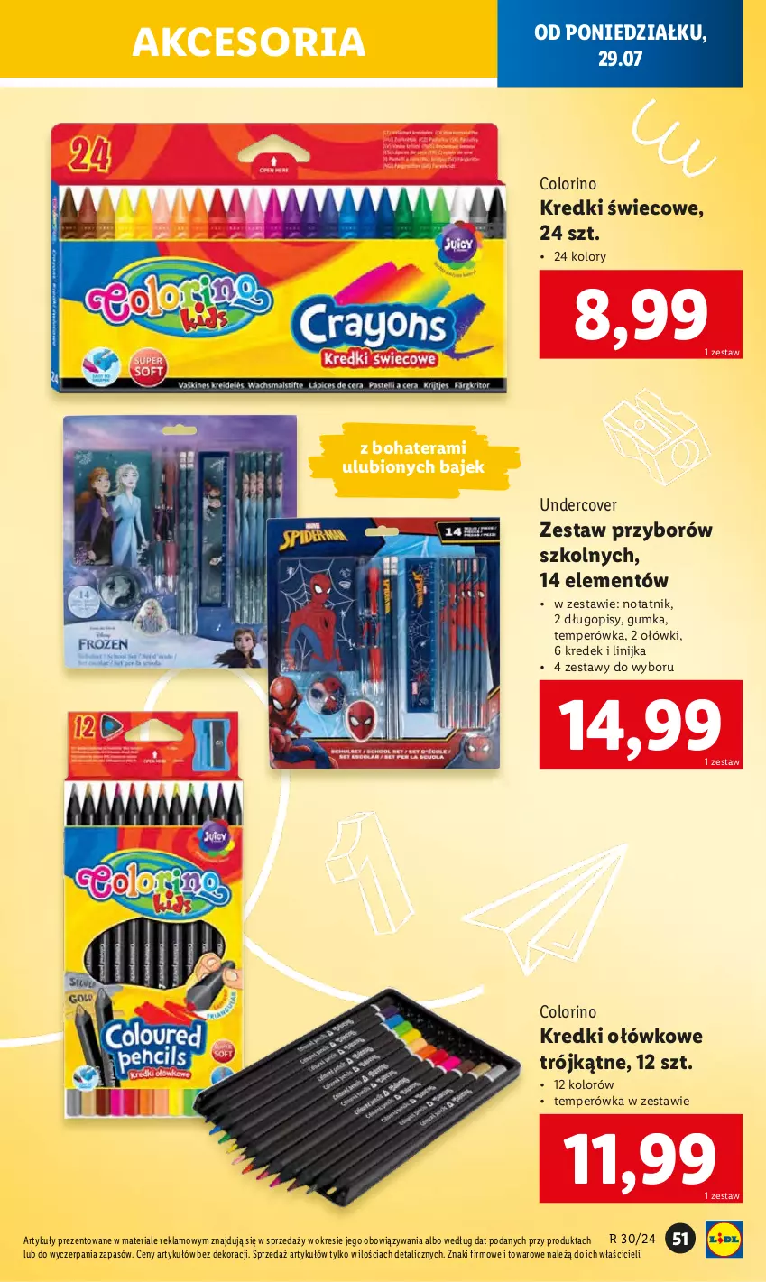 Gazetka promocyjna Lidl - KATALOG GOTOWI DO SZKOŁY - ważna 22.07 do 31.08.2024 - strona 53 - produkty: Długopis, Tera