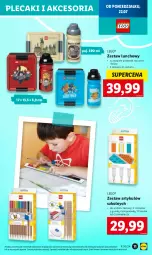 Gazetka promocyjna Lidl - KATALOG GOTOWI DO SZKOŁY - Gazetka - ważna od 31.08 do 31.08.2024 - strona 13 - produkty: Pojemnik na lunch, Pojemnik, Plecak, LEGO