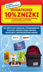 Gazetka promocyjna Lidl - KATALOG GOTOWI DO SZKOŁY - Gazetka - ważna od 31.08 do 31.08.2024 - strona 2 - produkty: Rama, Piórnik, Plecak, Obuwie, Dzieci