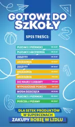 Gazetka promocyjna Lidl - KATALOG GOTOWI DO SZKOŁY - Gazetka - ważna od 31.08 do 31.08.2024 - strona 3 - produkty: Pościel, Piórnik, Plecak, Moda, Dzieci