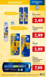 Gazetka promocyjna Lidl - KATALOG GOTOWI DO SZKOŁY - Gazetka - ważna od 31.08 do 31.08.2024 - strona 47 - produkty: Noż, Nożyczki, Papier, Długopis, Klej, Tran