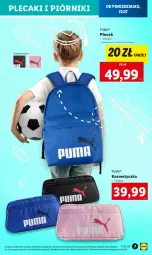 Gazetka promocyjna Lidl - KATALOG GOTOWI DO SZKOŁY - Gazetka - ważna od 31.08 do 31.08.2024 - strona 9 - produkty: Puma, Piórnik, Plecak, Kosmetyczka