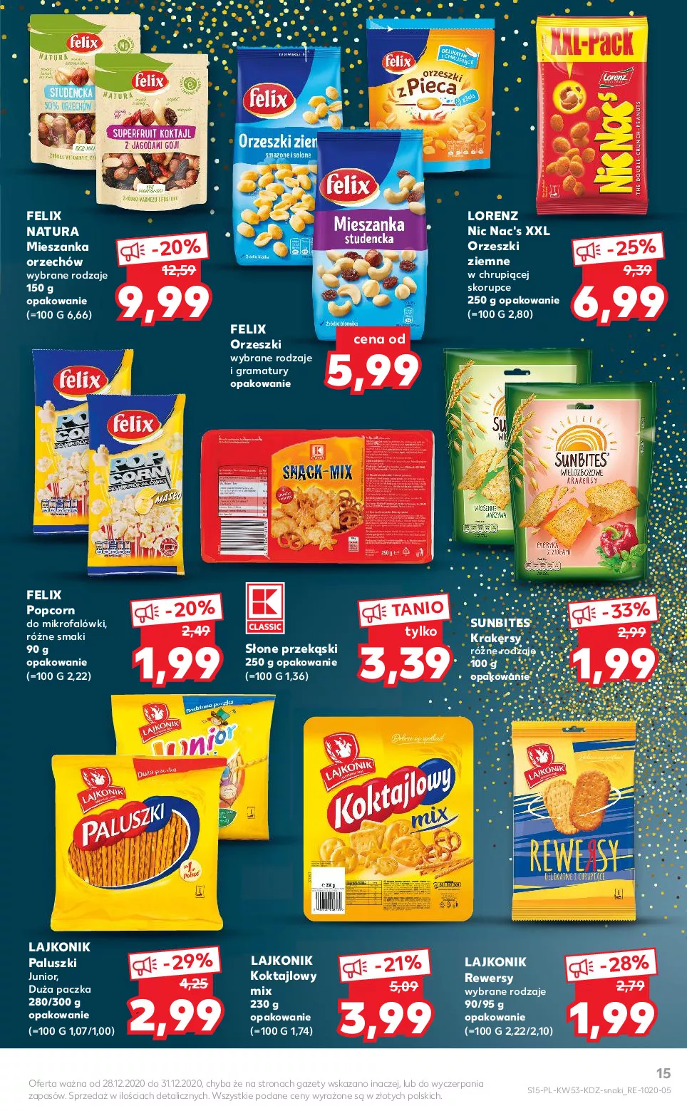 Gazetka promocyjna Kaufland - Nowy Rok - ważna 28.12.2020 do 05.01.2021 - strona 15