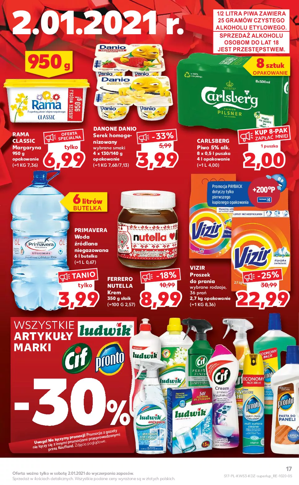 Gazetka promocyjna Kaufland - Nowy Rok - ważna 28.12.2020 do 05.01.2021 - strona 17