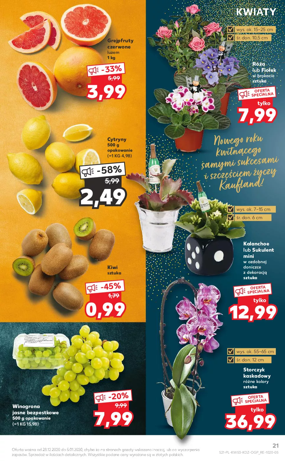 Gazetka promocyjna Kaufland - Nowy Rok - ważna 28.12.2020 do 05.01.2021 - strona 21