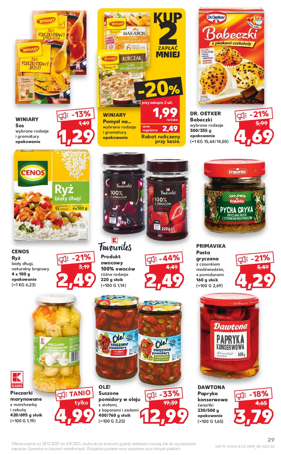 Gazetka promocyjna Kaufland - Nowy Rok - ważna 28.12.2020 do 05.01.2021 - strona 29