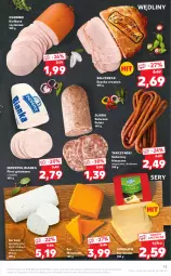 Gazetka promocyjna Kaufland - OFERTA TYGODNIA - Gazetka - ważna od 24.08 do 24.08.2022 - strona 13 - produkty: Sok, Ser, Sokołów, Kiełbasa szynkowa, Salceson, Szynka, Tarczyński, Ser kozi, Mimolette, Kabanos, Gouda, Kiełbasa, Salceson polski, Olewnik, Bianka