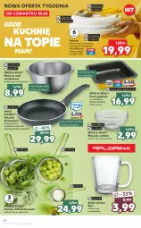 Gazetka promocyjna Kaufland - OFERTA TYGODNIA - Gazetka - ważna od 24.08 do 24.08.2022 - strona 46 - produkty: Top, Ser, Miseczka, Zestaw sitek, LANA, Talerz, Kubek, Deser, Patelnia, Miska, Fa