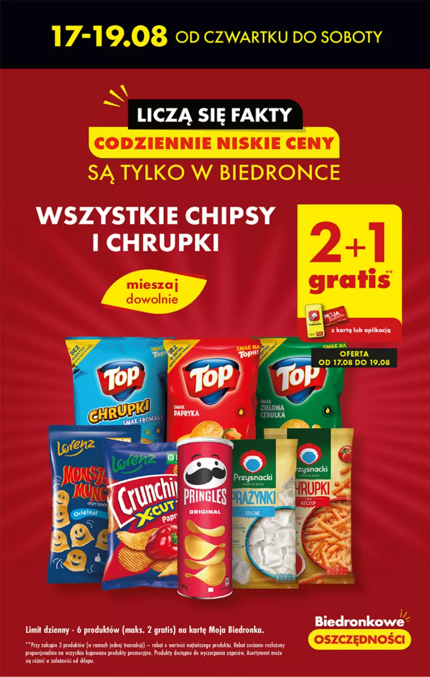 Gazetka promocyjna Biedronka - Od czwartku - ważna 17.08 do 23.08.2023 - strona 11 - produkty: Chipsy, Chrupki, Dron, Gra, Rama, Robot, Tran